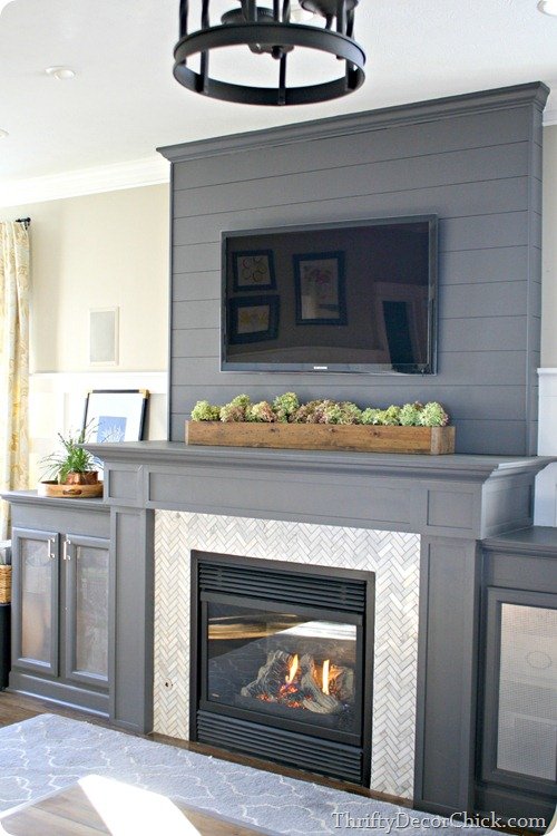 painted mantel 3