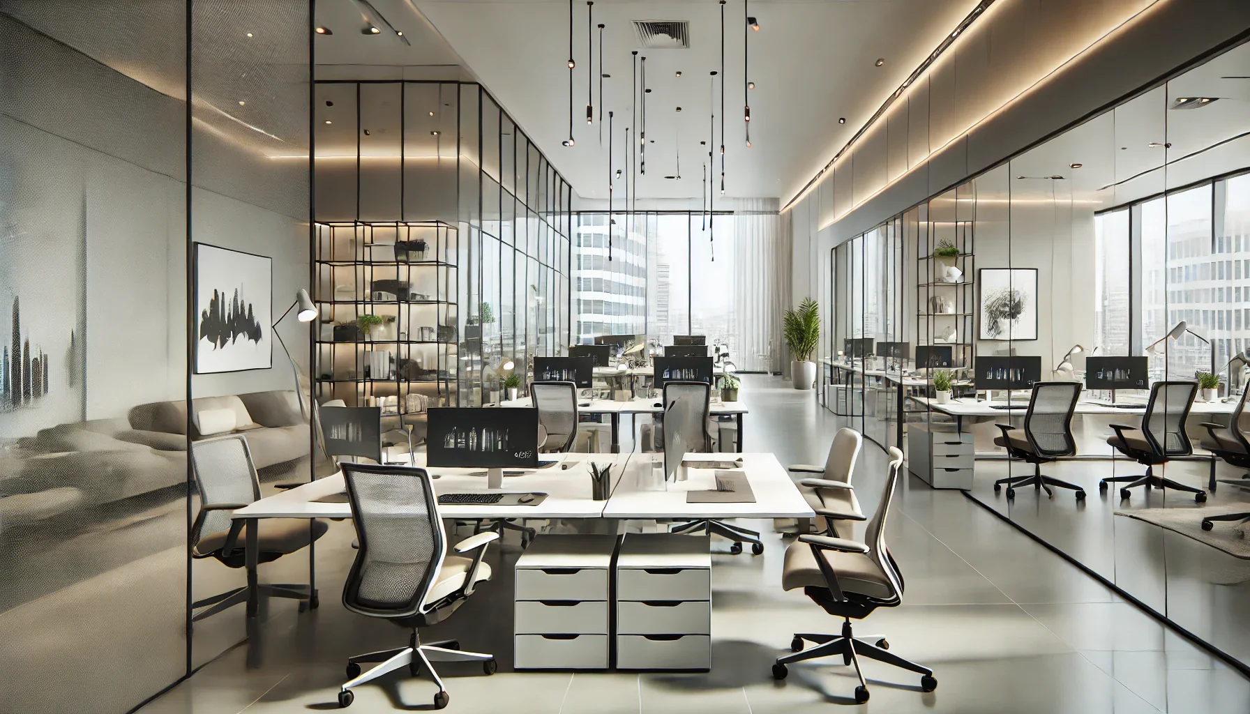DALL_E_2024-09-07_12.46.10_-_Design_a_modern_open-concept_office_interior_featuring_large_windows_that_allow_natural_light_to_flood_the_room._Sleek_ergonomic_workstations_with_a • Best Maintenance and Repair Company in Dubai