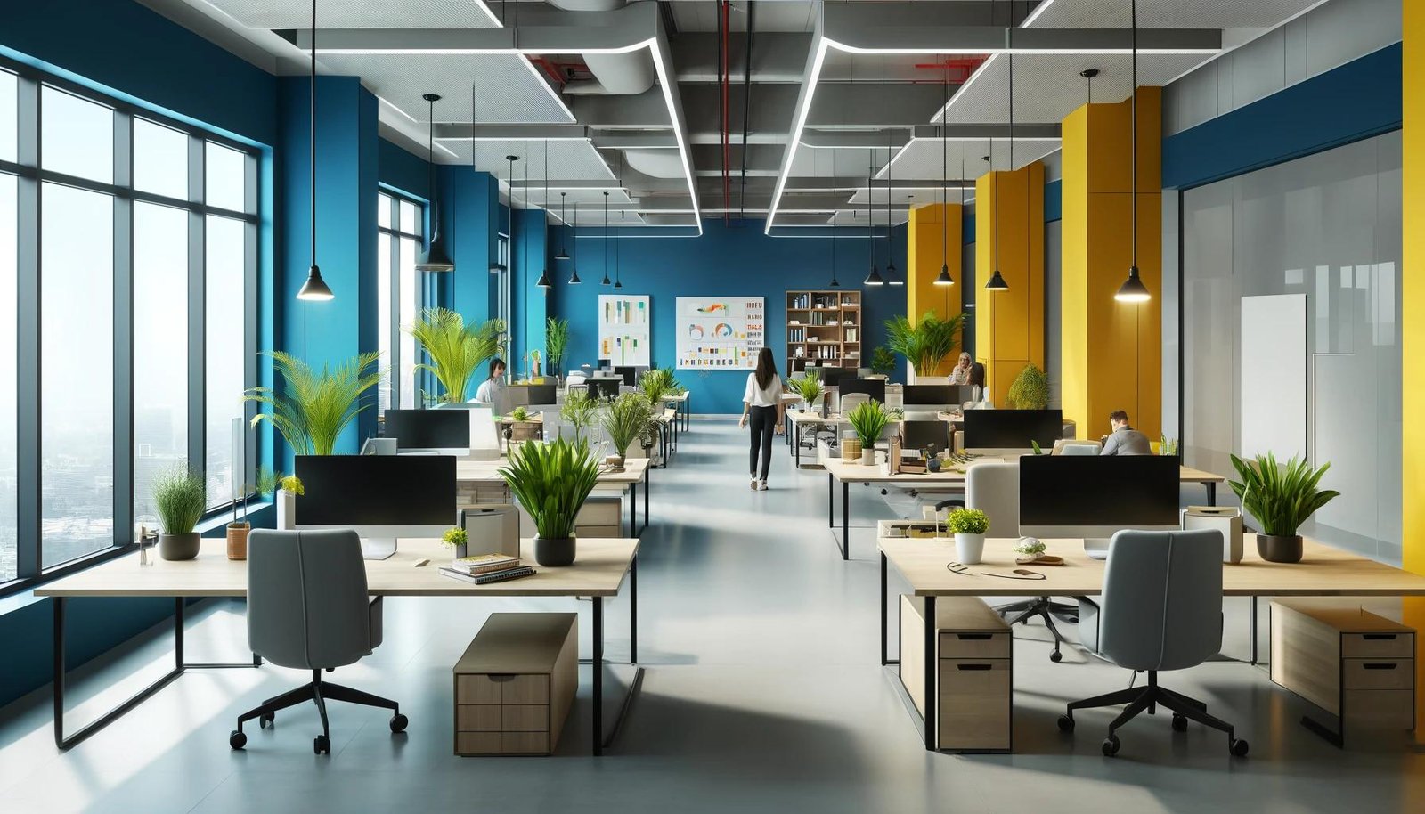 Using-Color-Psychology-to-Create-a-Conducive-Work-Environment • Best Maintenance and Repair Company in Dubai